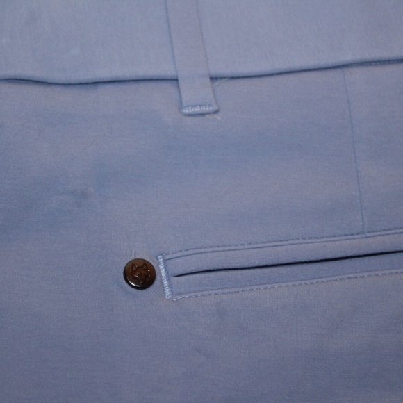 $148 Greyson Golf Mens Size 32 Sequoia Shorts Stretch Heron Blue Butter Soft - Picture 7 of 11